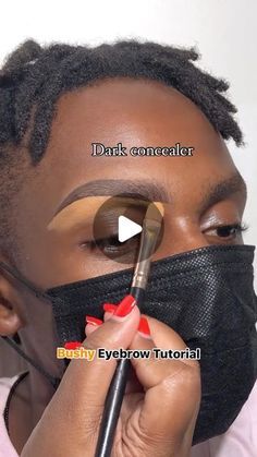 Makeup tutorials on Instagram: "Bushy eyebrow tutorial 🥰🔥🔥Tag your makeup bestie.  Follow👉🏾 @bhcoskin for skincare  @glam_by_washe  ______________________  .  _____________________________________ . .  #melaninmakeup #melaninmakeupdaily #makeupforblackwomen #makeup #melaninpoppin #blackgirlmagic #makeupartist #melanin #mua #explorepage #wakeupandmakeup #melaninbeautiesunite #undiscovered #melaninmagic #muas #melaninmakeupdaily #blackownedskincare #melaninbeauty #makeuptutorial #melaninqueen #blackgirlmakeup #blackownedskincare #brownmelaninmua" How To Do Bushy Eyebrows, Bright Eyeshadow Looks Simple, Easy Makeup For Black Women, Make Up Tips For Women Over 50, Makeup Tips Round Face, Make Up For Dark Skin Women, How To Do Eye Makeup, Quick Eye Makeup Tutorial, Eyebrow Shaping Makeup