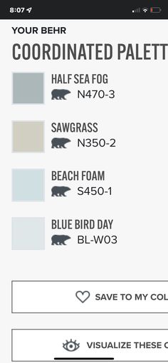 the color scheme for this website shows different colors