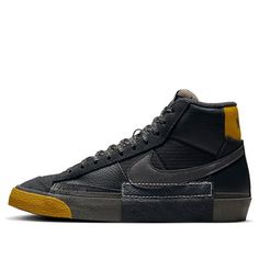 Nike Blazer Mid Pro Club 'Black Gum' FB8891-001 Nike Black Dynamic High-top Sneakers, Nike Urban Black Basketball Shoes, Nike Urban Style Black Basketball Shoes, Sporty Black High-top Sneakers For Outdoor Activities, Black Sporty High-top Sneakers For Outdoor Activities, Nike Blazer Black, Nike Kicks, Pro Club, Trendy Shoes Sneakers