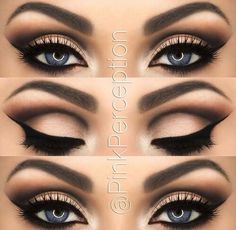 Different Eyes, Pretty Eye Makeup, Eye Makeup Pictures, Eye Makeup Steps, Eye Makeup Designs, Makeup Eye Looks, Smokey Eyes