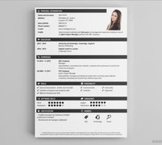 Cv Format 2021 Word Free Download Curriculum Vitae Format, Best Free Resume Templates