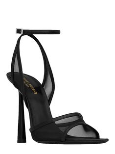 Saint Laurent Missy Sandals In Tulle Dr Shoes, Fashion Shoes Heels, Aesthetic Shoes, Shoe Inspo, Mode Inspo, Crazy Shoes, Shoe Closet, Designer Sandals, Shoe Obsession