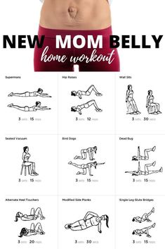 the new mom belly workout is here