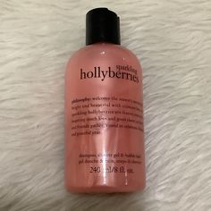 Philosophy Sparkling Holly Berries Shampoo 10oz, It’s New And Sealed. It Comes From A Smoke Free Home. Philosophy Fresh Cream, Philosophy Beauty, Philosophy Products, Lime Ice Cream, Philosophy Amazing Grace, Pink Marshmallows, Korean Clothes, Bath Gel, Hair Color Shampoo