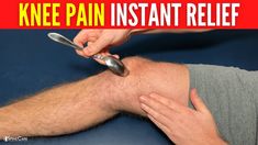 How to Relieve Knee Pain in 30 SECONDS - YouTube Dr Rowe, Knee Pain Relief Remedies, Knee Pain Relief Exercises, Knee Relief, Inner Knee Pain, Sore Knees, Swollen Knee, Knee Strengthening Exercises, How To Strengthen Knees