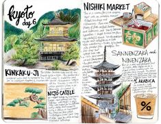 Sketchbooks | Travel Journal Illustrations | FELICIA LIANG — FELICIA LIANG Sketchbook Travel Journal, Travel Sketchbook Journal, Illustrated Travel Journal, Japan Travel Journal Ideas, Illustrated Journaling, Journal Illustrations, Japan Sketch, Japan Journal