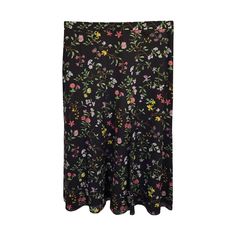 Effortlessly Exude Floral Finesse With The Altuzarra Carol Floral-Print Skirt - A Silk Crepe De Chine Delight That's As Lively As The First Day Of Spring. Its Multicolor Floral Print Is A Garden Of Enchantment, While The A-Line Silhouette Offers A Flattering Fit. Whether You're Frolicking In A Field Of Wildflowers Or Enjoying A Spring Soire, This Skirt Will Add A Touch Of Botanical Glamour To Your Every Step. Altuzarra Carol Floral-Print Skirt In Black Silk Condition: Excellent Sign Of Wear: No Frolicking In A Field, Field Of Wildflowers, First Day Of Spring, Floral Print Skirt, Silk Crepe, Black Silk, First Day, A Garden, Floral Prints