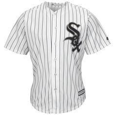 Material: 100% Polyester Cool Base ® technology is made with interlocking moisture-wicking fabric for a lightweight, breathable feel Heat-sealed jock tag above left hem MLB Batterman patch on center back neck Rounded hem Sewn-on tackle twill graphics Tagless Machine wash Officially licensed Imported Brand: Majestic Baseball Uniforms, Personalized Jersey, White Home, Team Jersey, White Sock, Baseball Jersey, Chicago White Sox, Mlb Baseball, Baseball Jerseys