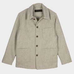 Classic Luxury Wool Utility Jacket, French Chore Coat Men, Filson Wool Packer Coat, Men’s Chore Jacket, Men’s Chore Coat, Great Dixter, Cotton Overalls, Heavy Blanket, Field Coat