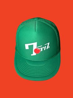 A fun Japanese take on the famous soda pop brand! Japanese text = Whaddup. 100% original Popkiller exclusive design. 100% Polyester Front, 100% Nylon Mesh Back 5-panel hat, plastic adjustable snap. Every hat is hand printed in Los Angeles CA. Retro Flat Bill Trucker Hat For Streetwear, Green Retro Streetwear Hat, Retro Green Hat For Streetwear, Green Retro Snapback Hat, Retro Green Snapback Hat, Retro Trucker Hat For Streetwear, Retro 5-panel Trucker Hat For Streetwear, Retro Adjustable Snapback Hat With Graphic Print, Retro Baseball Cap With Graphic Print