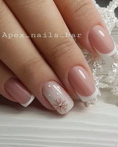 Square Nail Designs, French Nail, Nails French, Pink Nail