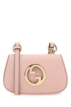 Pink Leather Gucci Blondie Crossbody Bag from Gucci Gucci Mini, Guccio Gucci, Leather Handbags Crossbody, Pink Leather, Pink Bag, Stylish Men, Cross Body Handbags, Gucci Bag, Leather Crossbody