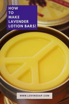 Easy 5-Ingredient Recipe - Learn How to Make Lavender Lotion Bars. These DIY lotion bars make perfect gifts for the holidays and are wonderfully nourishing. Click to learn how to make them today! #diy #lavender #handmade #gift #tutorial Gift Tutorial, Lotion Bars Diy, Homemade Lotion Bars, Lotion Bars Recipe, Diy Lavender, Lavender Lotion