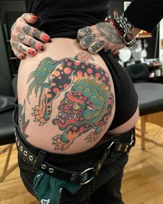 Bonney One Piece, Heavily Tattooed, Tattooed People, Tattoed Women, Irezumi Tattoos, Memorial Tattoo, Japanese Tattoo Art, Hip Tattoo