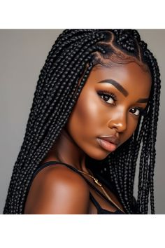 23 Short Box Braid Hairstyles Perfect for Warm Weather | Jumbo Short Box Braids Want to try something new and stylish? Then why not choose short braids like these! For this hairstyle, the hair is styled into jumbo box braids where one half of the braids are black and the other half are a dark burgundy shade. By using a bold color on only […]