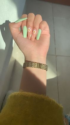 Acrylic Nails Yellow, Cow Nails, Broken Nails, Acrylic Nails Coffin Short, Pastel Nails