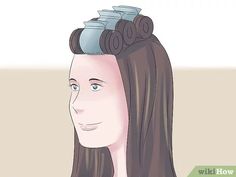 3 Ways to Style Hair With Hot Rollers - wikiHow