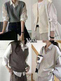 Different Types Of Tops With Names, University Outfits, Buisness Casual, Stylish Outfits Casual, Neat Casual Outfits, Korean Fits, Trendy Fashion Tops, Tomboy Outfits