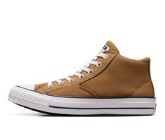 Elevate your sneaker game with the Men's Converse CTAS Malden HI Sneakers. Crafted with meticulous attention to detail, these sneakers are a testament to Converse's commitment to quality and style. The premium suede and leather upper exudes sophistication, making them a versatile choice for both casual and semi-formal settings. The high-top design provides ankle support while lending a classic silhouette to your ensemble. With a cushioned insole for all-day comfort and a sturdy rubber outsole for reliable traction, these sneakers are the perfect blend of form and function. Breathable canvas upper with padded collar, Mid-top design with lace-up closure, Iconic rubber toe cap and textured toe bumper, Vulcanized rubber midsole with sidewall trim, Durable flocked rubber outsole, Converse® All Mid-top Canvas Sneakers With Gum Sole, Sporty Brown High-top Canvas Sneakers, Sporty Brown Canvas High-top Sneakers, Mid-top Converse Sneakers With Gum Sole, Mid-top Sneakers With Vulcanized Sole, Converse High-top Sneakers With Cushioned Footbed For Streetwear, Converse Mid-top Skate Shoes With Rubber Sole, High-top Canvas Sneakers With Boost Midsole, Converse Mid-top Sneakers With Rubber Sole