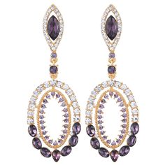 PRICES MAY VARY. Victorian Statement Earrings Marquise Purple Crystal Rhinestone Cluster Oval Large Dangle Rose Gold Metal: Alloy Stone: Rhinestones and Simulated Crystal; Stone Size: 12x6MM(0.47x0.24") Finishing: Polished Gauge: 1MM(0.04")thick; Dimension: Length: 75MM(2.95"); Width: 25MM(0.98"); Weight: 17.2g Package: Jewelry Box with Brand Name COOLSTEELANDBEYOND *Condition: 100% brand new
*Code: FE-470-D-A
*Metal: Alloy
*Stone: Rhinestones and Simulated Crystal
*Stone Size: 12x6MM(0.47x0.24" Package Jewelry, Purple Crystal, Rose Gold Metal, Purple Crystals, Crystal Stone, Crystal Rhinestone, Stones And Crystals, Statement Earrings, Gold Metal