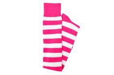 These ladies rugby style thigh high socks are perfect for a variety of occasions! They come in an array of fun and vibrant colors as well. They are a must have for your next sporting event, costume or just to add a pop of color to your day to day outfits! Fits Shoe Size: Ladies 4-10 97% Polyester, 3% Spandex Machine wash cold with like colors. Use only non-chlorine bleach as needed. Tumble dry low. Made in China Designed by Everything Legwear in the USA. Pink Fitted Knee-high Casual Socks, Pink Casual Knee-high Socks, Trendy Fitted Pink Knee-high Socks, Pink Fitted Casual Knee-high Socks, Trendy Pink Knee-high Socks For Spring, Pink Sports Socks, Trendy Pink Knee-high Leg Warmers, Pink Thigh High Socks For Spring, Trendy Pink Thigh High Legwear