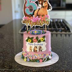 Spirit Cake Ideas, Spirit Cakes Horse, Horse Theme Birthday Party