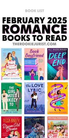 the book list for february romance books to read