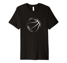 PRICES MAY VARY. A sports design with the silhouette of a basketball. Ideal for game day. Perfect for all Basketball players, coaches and fans who love their sport. This premium t-shirt is made of lightweight fine jersey fabric Fit: Men’s fit runs small, size up for a looser fit. Women’s fit is true to size, order usual size. Cheap Sporty Shirt For Fan Gear, Cheap Customizable Fan Gear T-shirt, Cheap Customizable T-shirt For Fan Gear, Teen Basketball Shirts, Basketball Silhouette, Team Gear, Basketball Fans, A Basketball, Fit Men