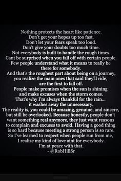 a poem written in black and white on a cell phone with the words nothing protects the heart