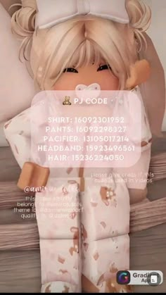 CREDITS TO Elana Preppy Baby, Bloxburg Decals Codes Aesthetic, Blonde Babies, Kids Christmas Outfits