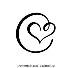 the logo for shutterstock com is shown in black and white with an image of a heart