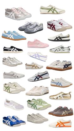 Tiger Sneakers Onitsuka, Onitsuka Tiger Aesthetic, Onitsuka Shoes, Onitsuka Tiger Outfit, Onitsuka Tigers, Tiger Shoes, Pretty Sneakers, Fashion Shoes Boots, Shoe Wishlist