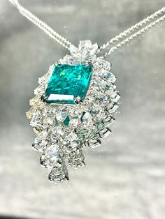 AAAAA grade lab emerald,AAAA grade laser diamond cut pear shaped cz hand set in 925 Sterling silver and laser white gold plated. Porter Ranch, Emerald Necklace, Diamond Cut, Pear Shaped, Pendant Necklaces, Favorite Jewelry, Necklace Etsy, Jewelry Necklace Pendant, Pear