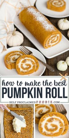 how to make the best pumpkin roll