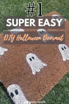 Halloween Door Mat Diy Easy, Spooky Doormat Diy, Tackle Box Gift, 3d Paper Star