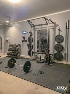 the gym is clean and ready for people to use it as a home gym area