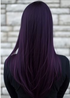 Purple Hair Ideas, Balayage Long Hair, Medium Curly Hair Styles