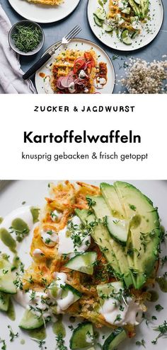 the cover of zucker & jacdwurstt kartoffelwaffen