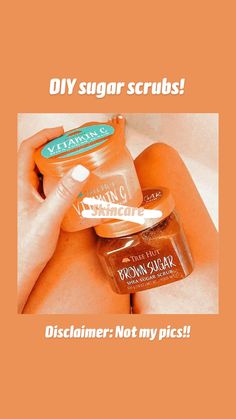 Diy Sugar Scrubs, Diy Lip Mask, Homemade Spa Treatments, Diy Sugar Scrub Recipe, Homemade Spa, Body Scrub Recipe, Skin Care Routine Order, Diy Body Scrub