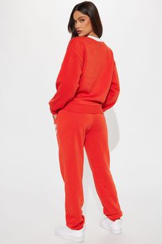 Available In Red. Fleece Pant Set Sweatshirt Crew Neck Contrast Crewneck Jogger Elastic Waistband Pockets Stretch Disclaimer : Embroidery Placement Will Vary 100% Polyester Imported | USA Babe Fleece Pant Set in Red size 2X by Fashion Nova Embroidery Placement, Red Fleece, Woman Back, Fleece Pants, Jeans Jumpsuit, Pant Set, Red Fashion, Rompers Women, Matching Sets