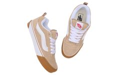 Vans Knu Skool 'Beige White Tan' VN0009QCBEI Fashion Performance, Stylish Sneakers, Perfect Pair, Your Perfect, Sneakers, White