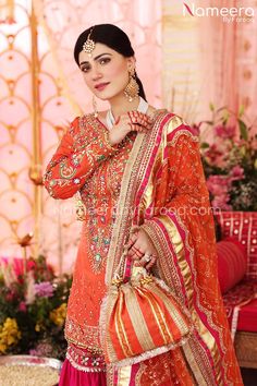 Nameera By Farooq, Pakistani Bridal Dress, Bridal Dress Design