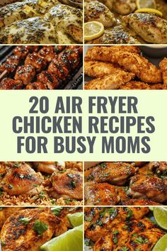 Quick and Easy Air Fryer Chicken Recipes Air Fry Chicken Meals, Easy Chicken Air Fryer Meals, Air Fryer Chicken Healthy, Easy Air Fryer Chicken Recipes, Air Fryer Chicken Recipes Easy, Chicken Recipes In Air Fryer, Chicken In Air Fryer Recipes, Airfryer Chicken Recipes, Chicken Airfryer Recipes