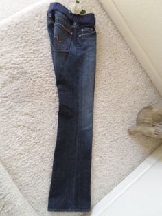 7 FOR ALL MANKIND WOMENS MATERNITY BOOTCUT 25~A PEA IN THE POD INDIGO S 25 EUC #7ForAllMankind #BootCut Womens Maternity, For All Mankind, 7 For All Mankind, Mid Rise