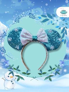 Elsa Frozen-inspired sequin mouse ears, perfect for Disneybound outfits, Halloween costumes, or adding a magical touch to any birthday dress. Ideal self-treat or gift for Frozen fans. Evil Fairy, Graceful Style, Character Dress Up, Princess Dress Kids, Black Fairy, Fairest Of Them All, Scary Halloween Party, Mermaid Princess, Snow Queen