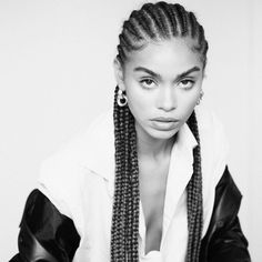 Straightback Cornrows Braids, Brades Hair, Really Curly Hair, Hair Color Underneath, Braid Inspiration