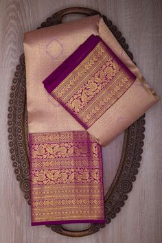 Mauve Kanchipuram Saree, Kancheepuram Silk Saree Wedding, Reshme Saree Designs, Latest Kanjivaram Silk Saree, Bridal Kanchipuram Silk Sarees, Kanchipattu Sarees Latest, Wedding Silk Saree Indian Bridal, Kanjeevaram Sarees Silk, New Silk Saree Collections