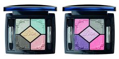 5 Color Trianon Eye Shadows...Powdery pastel & rock eyes Dior Eyeshadow Palette, Dior Eyeshadow, Trendy Eyeshadow