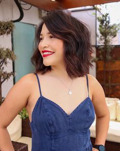 46 Trendy Blunt Bob with Bangs to Inspire Your Next Chop 2022 Haircut, One Length Hair, Layered Bob With Bangs, Bob Hairstyles For Thick, Bob Hairstyles With Bangs