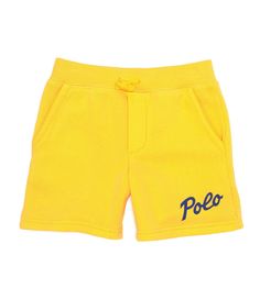 From Polo Ralph Lauren&#x2C; these shorts feature: Ribbed drawstring waistbandSewn flyTwo front angled pocketsBack right patch pocketSignature embroidered pony at the back pocket"Polo" printed at the left hemcotton/polyester that’s washed and peached for ultimate softnessMachine wash; tumble dryImported. Ralph Lauren Bottoms With Built-in Shorts For Summer, Ralph Lauren Kids Boys, Ralph Lauren Childrenswear, 7 Logo, Orange Shorts Kids, Polo Ralph Lauren Shorts, Classic American Style, Ralph Lauren Kids, Vintage Polo